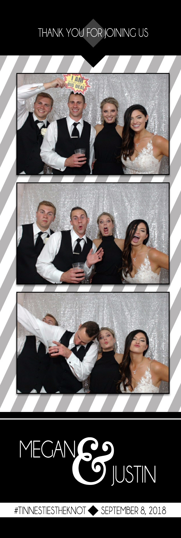 Megan and Justin's Wedding | View more photos from the event at gallery.photoboothbillings.com/u/PhotoBoothBillings/Megan-and-Justins-Wedding